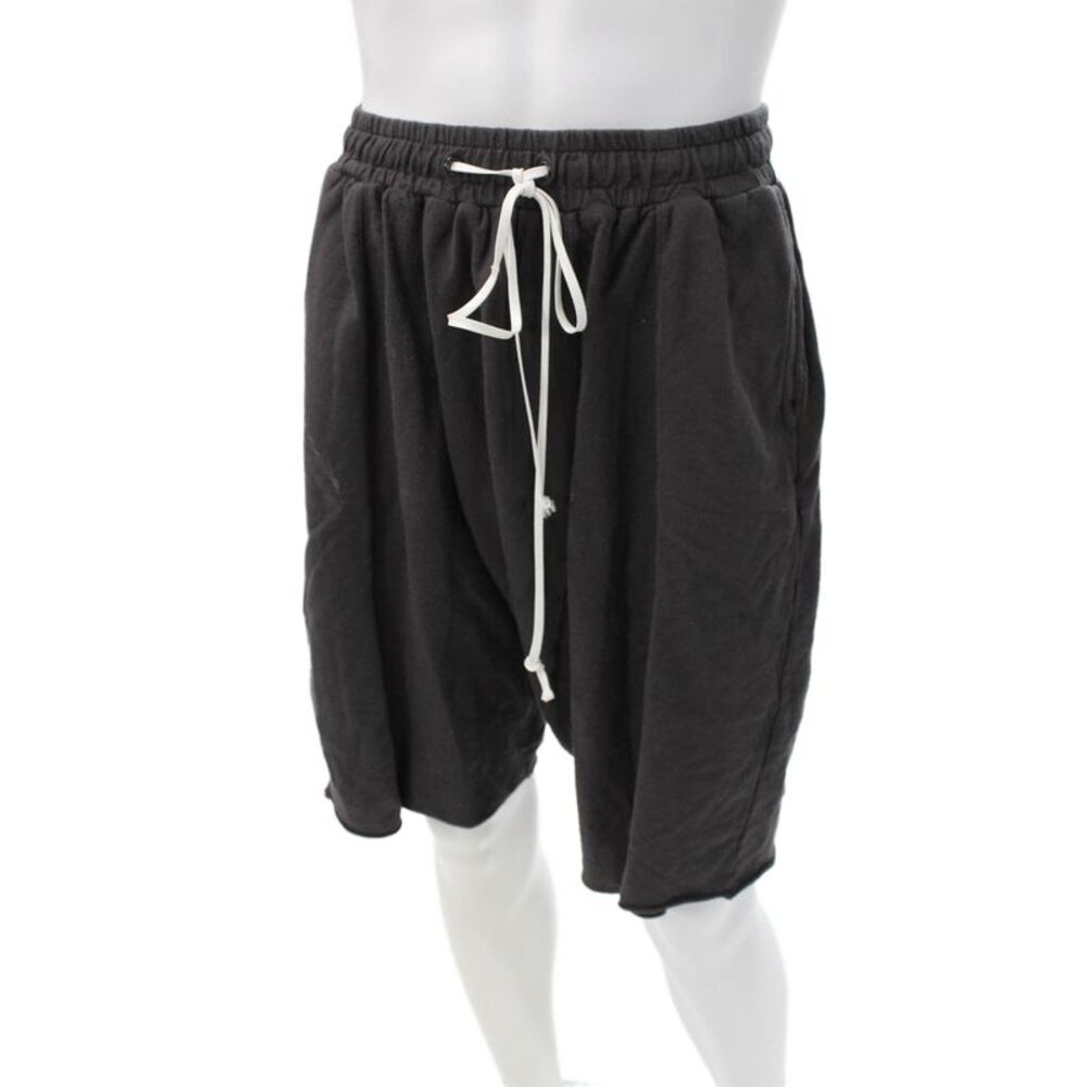 Daniel Patrick Mens Sweat Shorts Black Cotton Drawstring Size XL